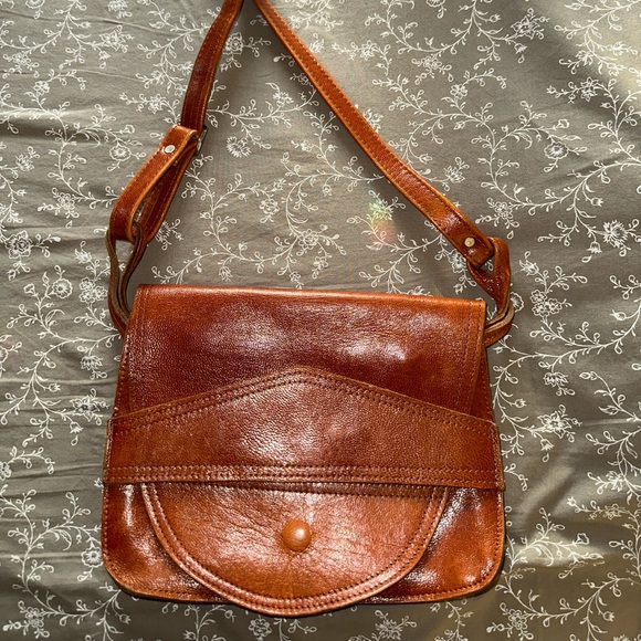 Vintage Genuine Leather bag - Picture 1 of 8